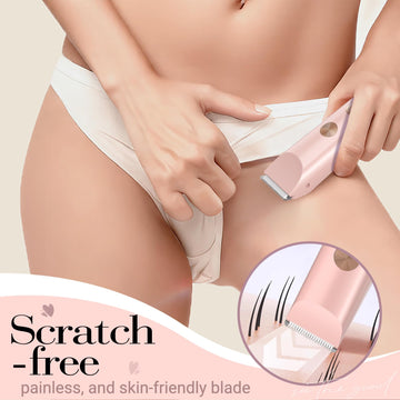Beidouna bikini-trimmer cabezal-cuerpo, desliza suave para piernas y bikini.