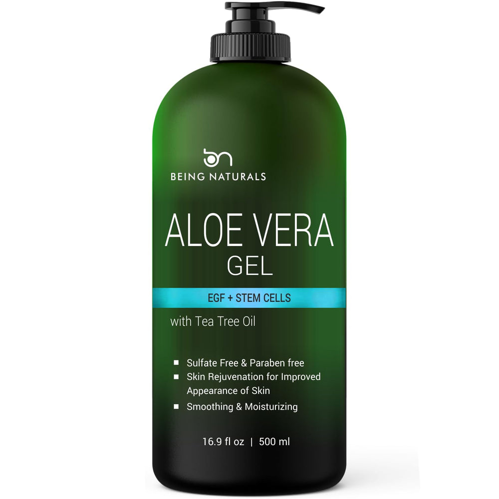 Ideal para quemaduras leves solares, gel Being Naturals aporta frescura.