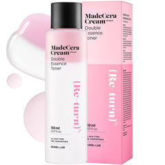BEISIKS MadeCera Toner, botella frontal, hidratación suave para piel sensible.