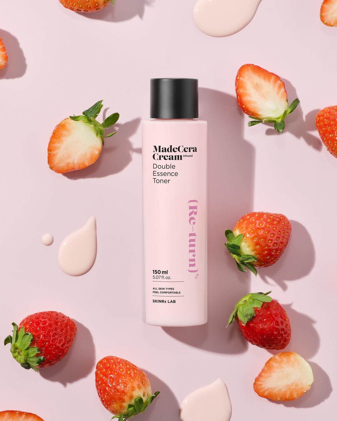 BEISIKS MadeCera Toner, presentación en tocador, solución hidratante para piel sensible.