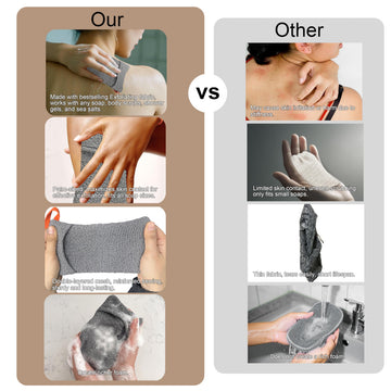 Beiskll tamaño palma ergonómico gris, uso cómodo.
