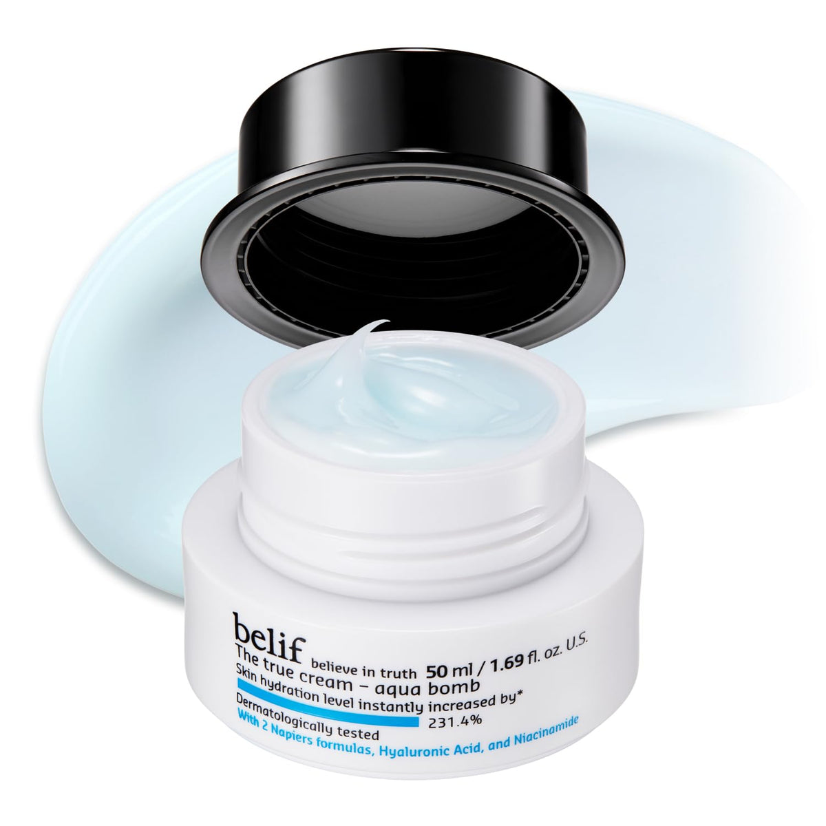 Belif Aqua Bomb – Bouteille: hydratation légère et rafraîchissante pour la peau.
