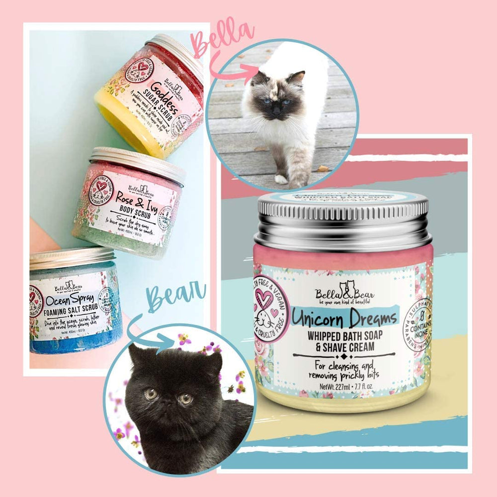 Bella & Bear Unicorn Dreams: envase reciclado y opción respetuosa con el medio ambiente