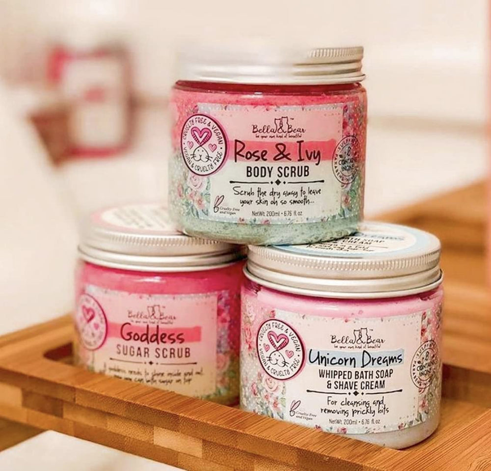Bella & Bear Unicorn Dreams: textura cremosa para piel suave