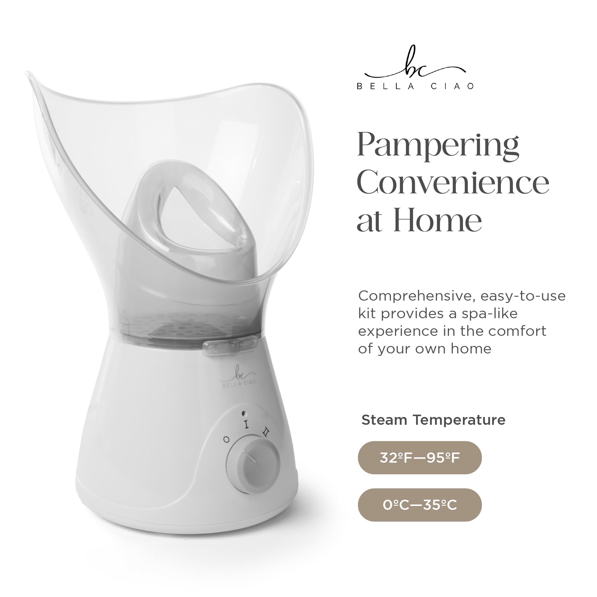 Cepillo de limpieza facial Bella Ciao para eliminar impurezas.