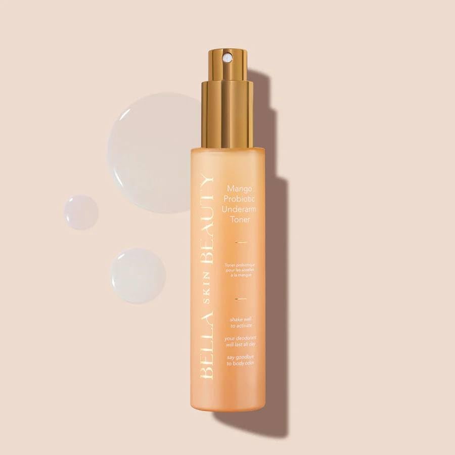 Bella Skin Beauty Tonique Probiotique Aisselles Mangue: fraîcheur durable et équilibre cutané.