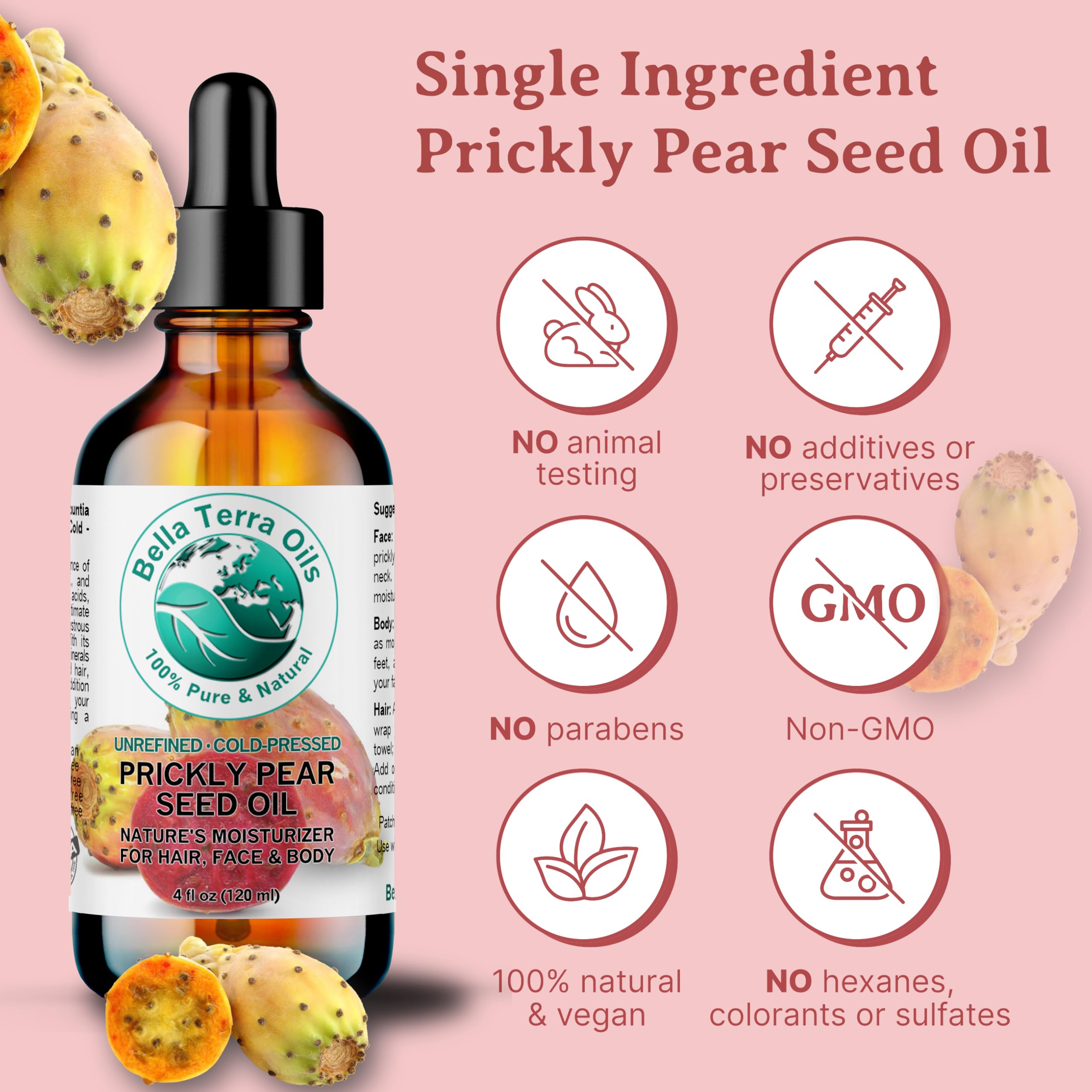 Bella Terra Oils: proceso de prensado en frío que conserva nutrientes.