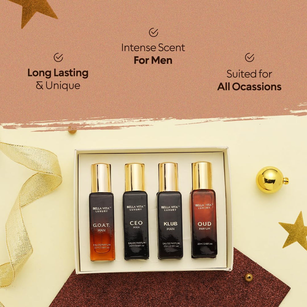 Mini fragancias CEO Man y Oud de Bella Vita Luxury