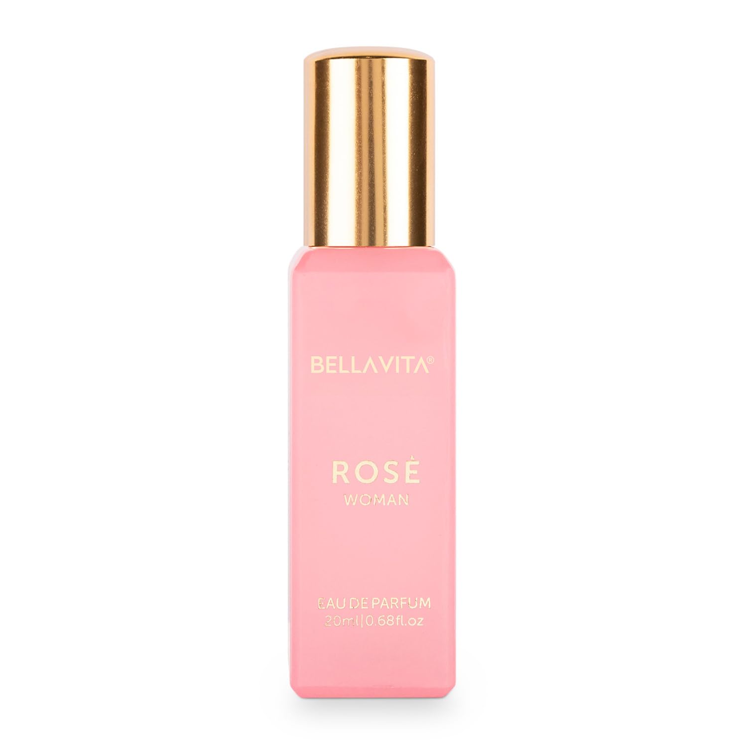 BellaVita Luxury ROSE: botella de 20 ml para llevar y perfumar todo el día.