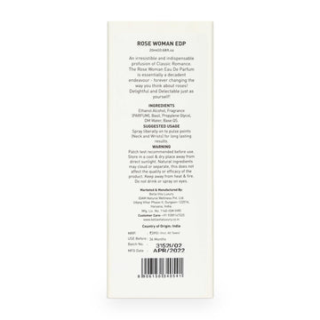 BellaVita Luxury ROSE: regalo ideal para ocasiones especiales por su aroma sofisticado.