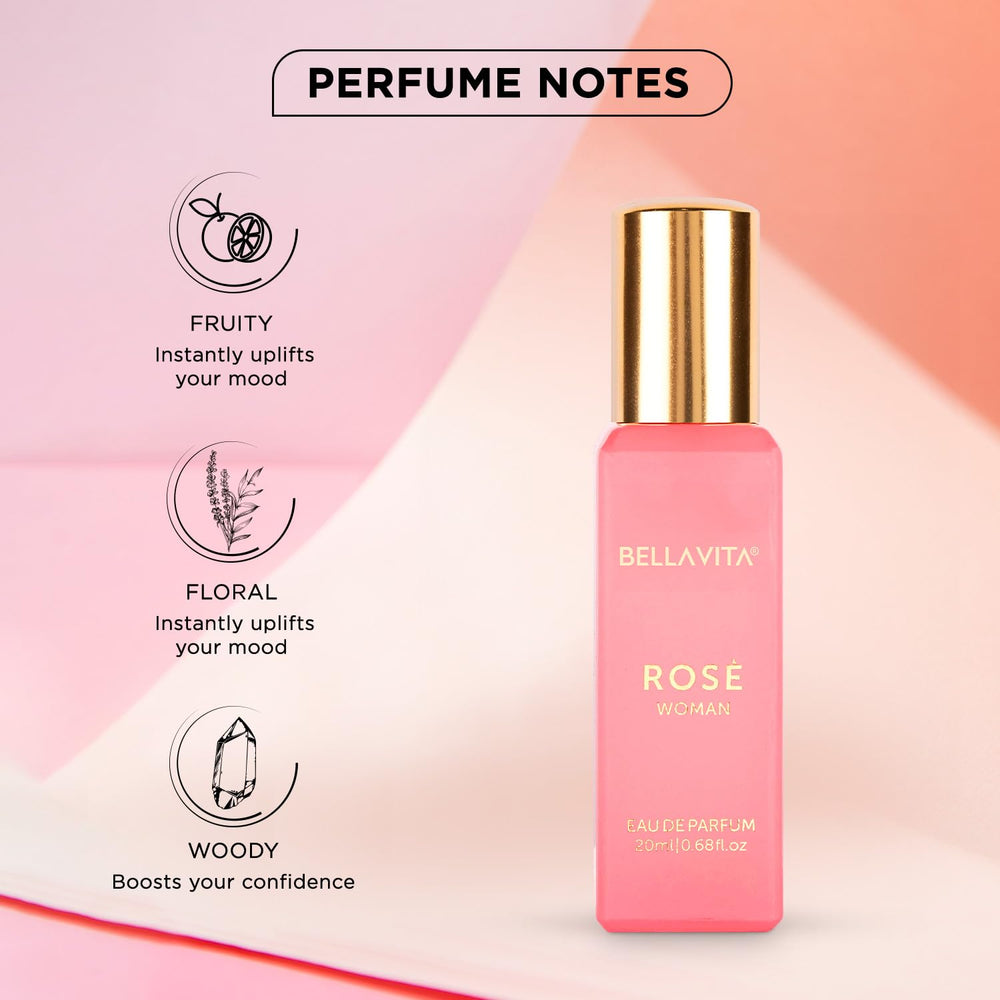 BellaVita Luxury ROSE: vainilla ámbar que añade calidez y dulzor sutil.