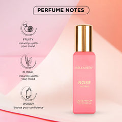 BellaVita Luxury ROSE: vainilla ámbar que añade calidez y dulzor sutil.