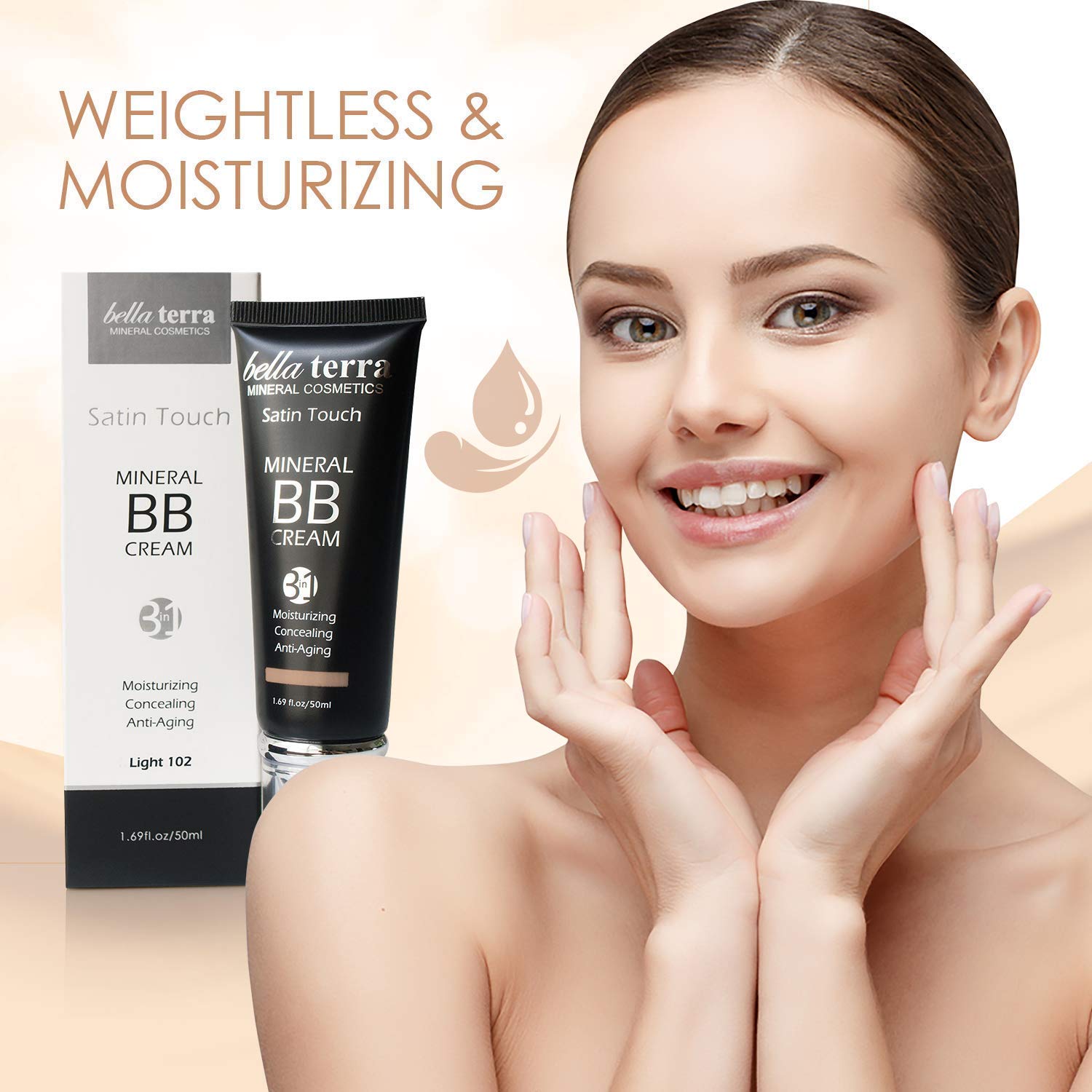 Bellaterra crema BB acabado mate y control de brillo