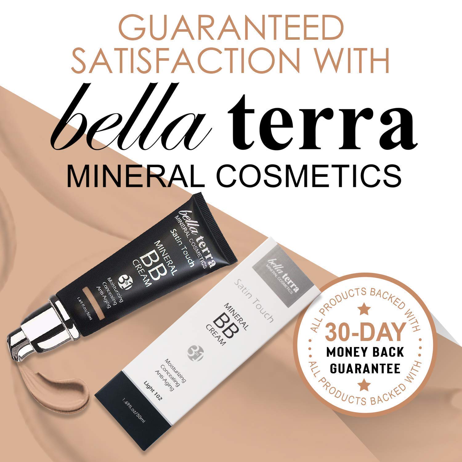 Bellaterra crema BB envase en tubo para uso diario