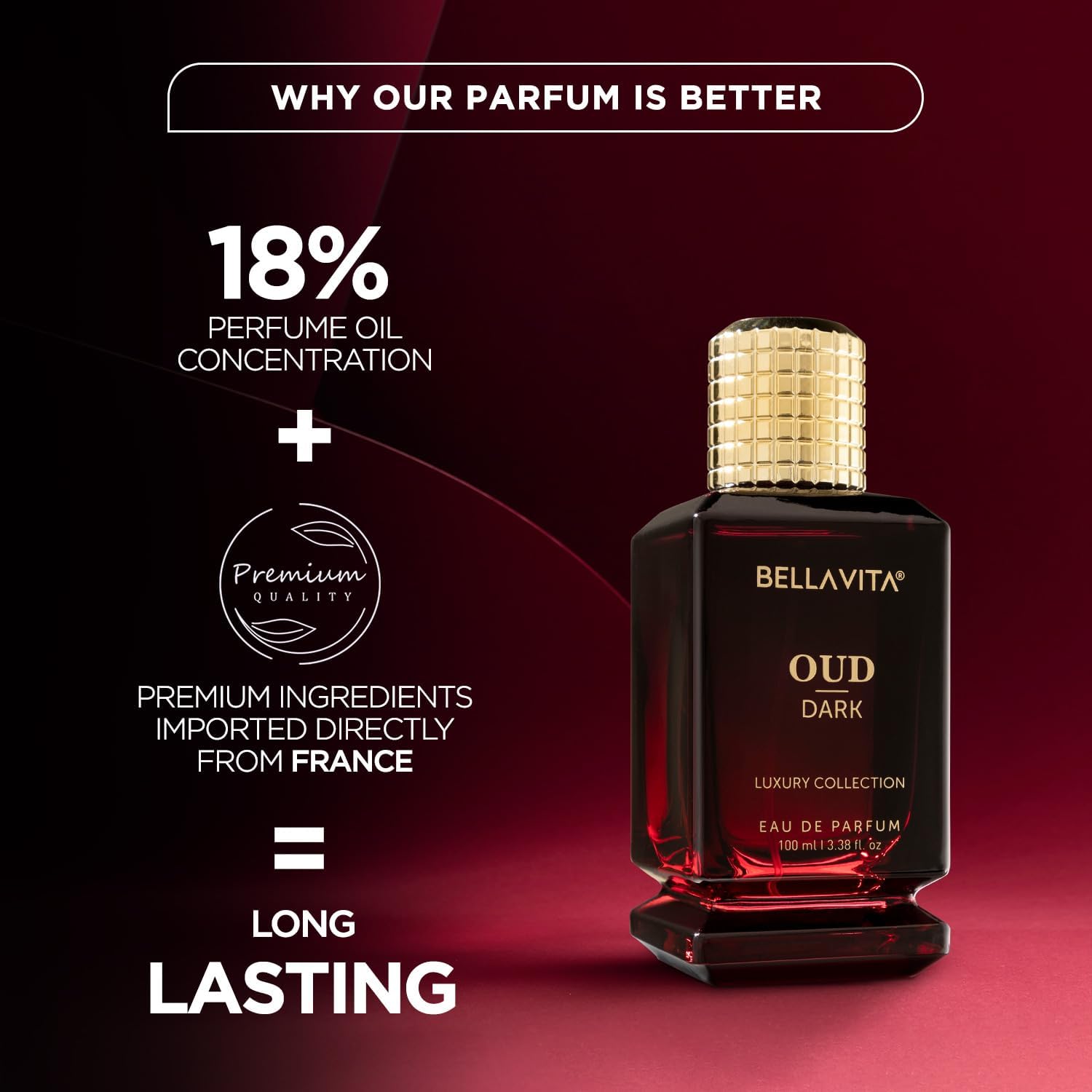 BellaVita OUD Oscuro: notas amaderadas y vetiver definen un carácter intenso