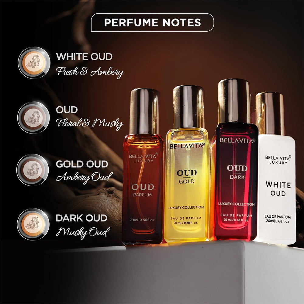 BellaVita Luxury OUD: presentación de lujo para colección y regalo.