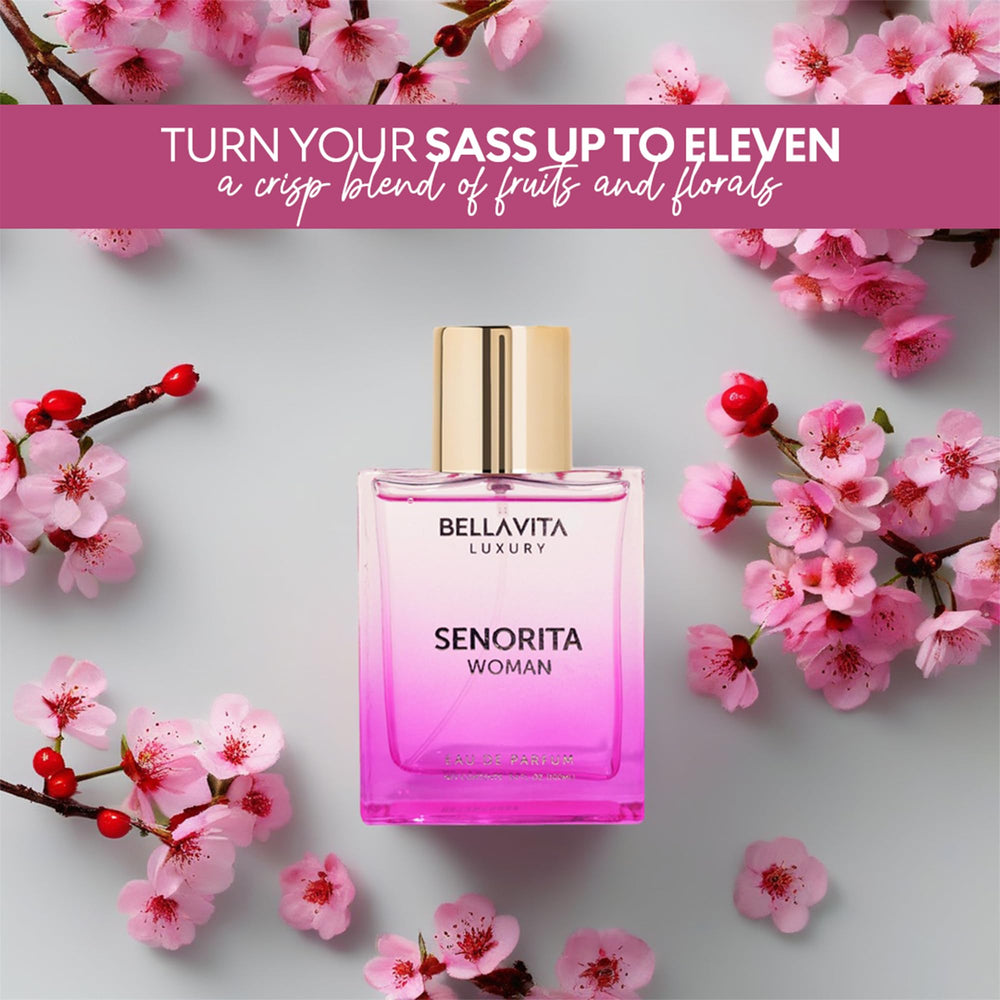 Corazón floral de Bella Vita Luxury SENORITA con loto y magnolia.