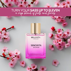 Corazón floral de Bella Vita Luxury SENORITA con loto y magnolia.