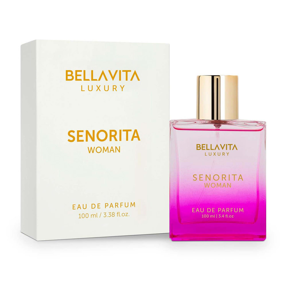 Uso diario de Bella Vita Luxury SENORITA, fragancia versátil para cualquier ocasión.