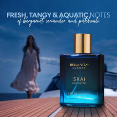 BellaVita Luxury SKAI Aquatic: caja regalo elegante para sorpresa.