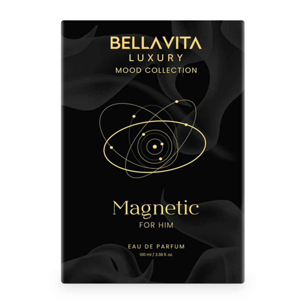 BELLAVITA Mood Magnético nota vainilla aporta calidez envolvente.