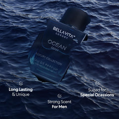 BellaVita Ocean fragancia, envase-regalo: opción ideal para sorprender sin esfuerzo.