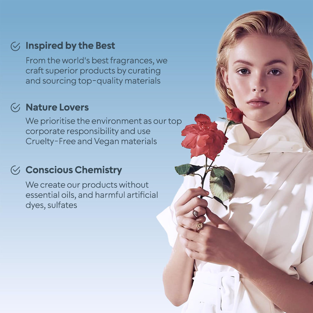 BellaVita Rose: etiqueta y diseño que destacan en la colección de perfumes.