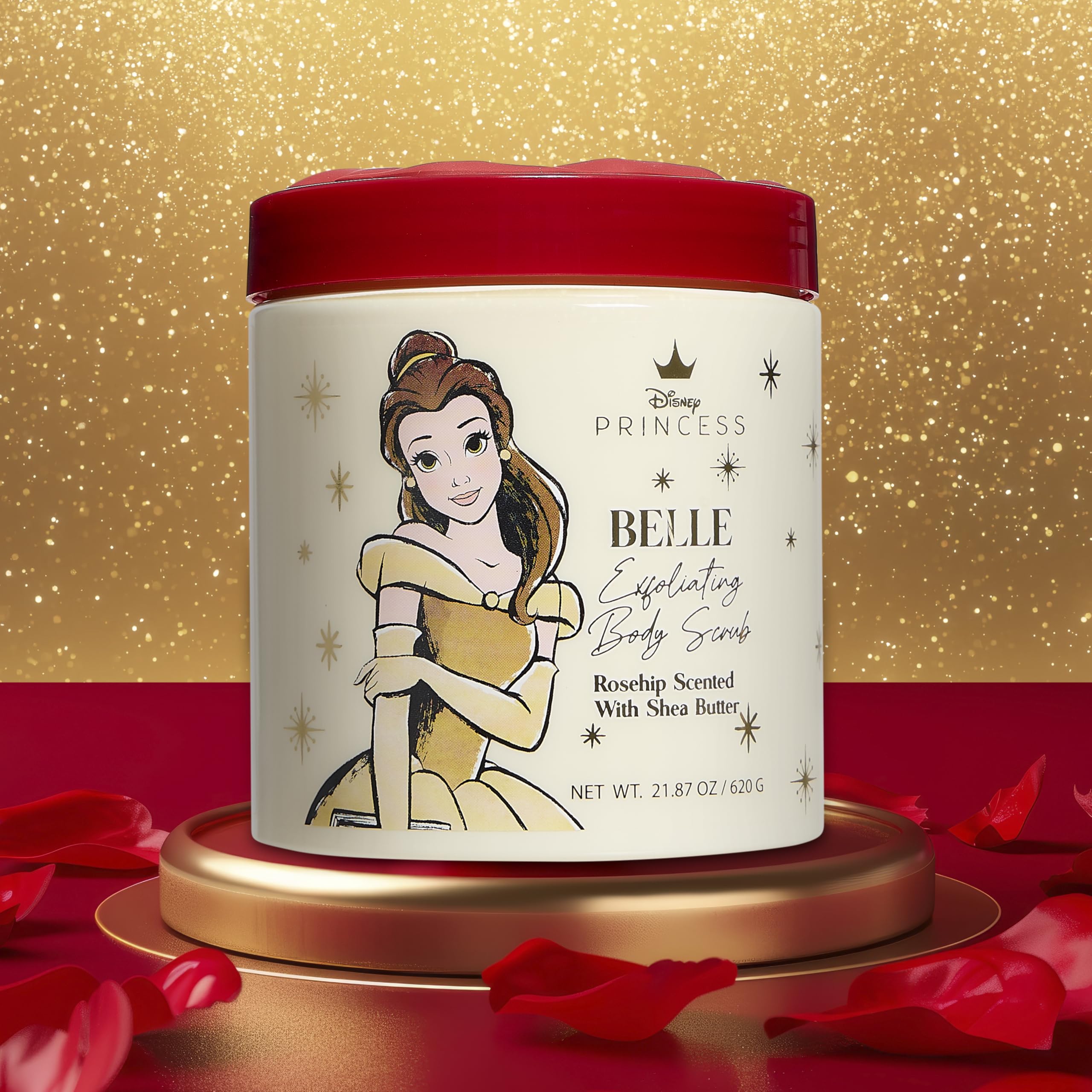 Belle Maison Disney Belle Scrub: regalo ideal para ocasiones especiales y cuidado personal.