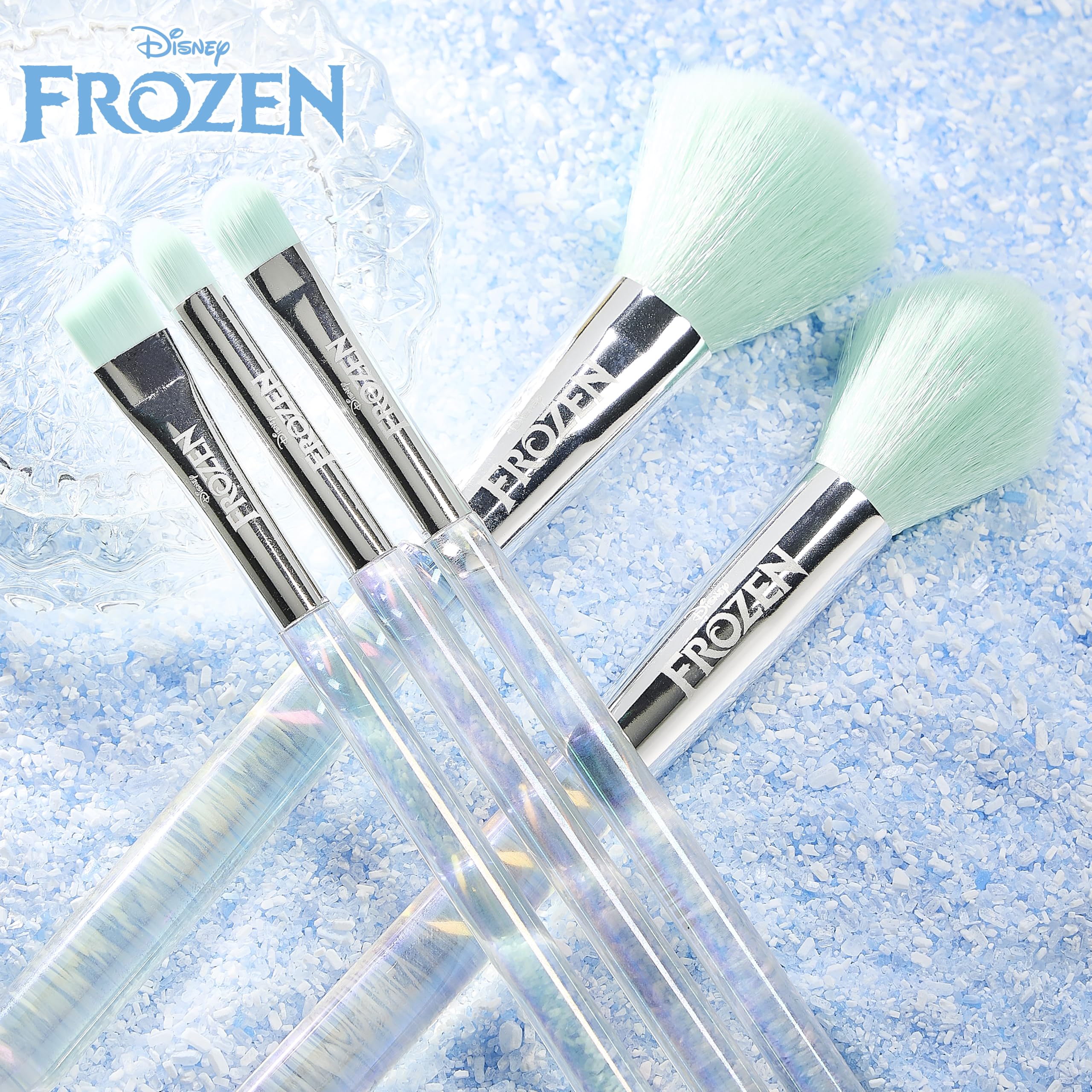 Brocha iluminadora de Belle Maison Disney Frozen para un brillo suave.