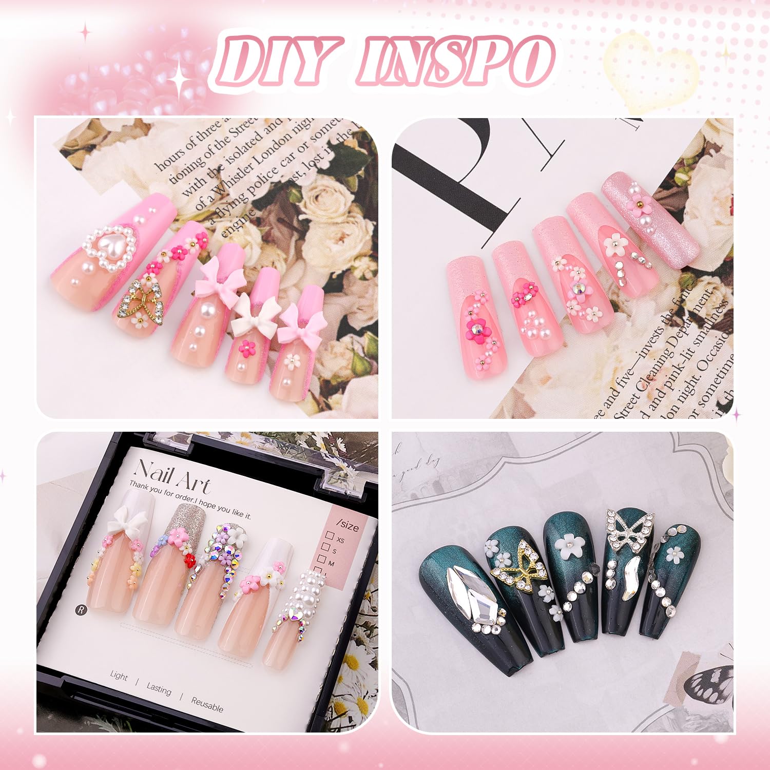 BELLEBOOST bolitas caviar metálicas plateadas para acentos elegantes en uñas.