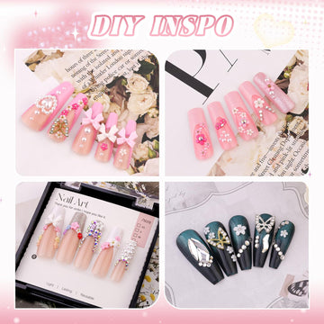 BELLEBOOST bolitas caviar metálicas plateadas para acentos elegantes en uñas.