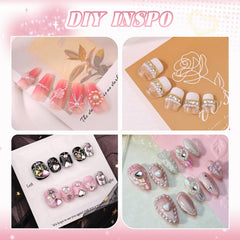 BELLEBOOST cuentas caviar metal 0.8-2 mm para toques modernos en nail art.