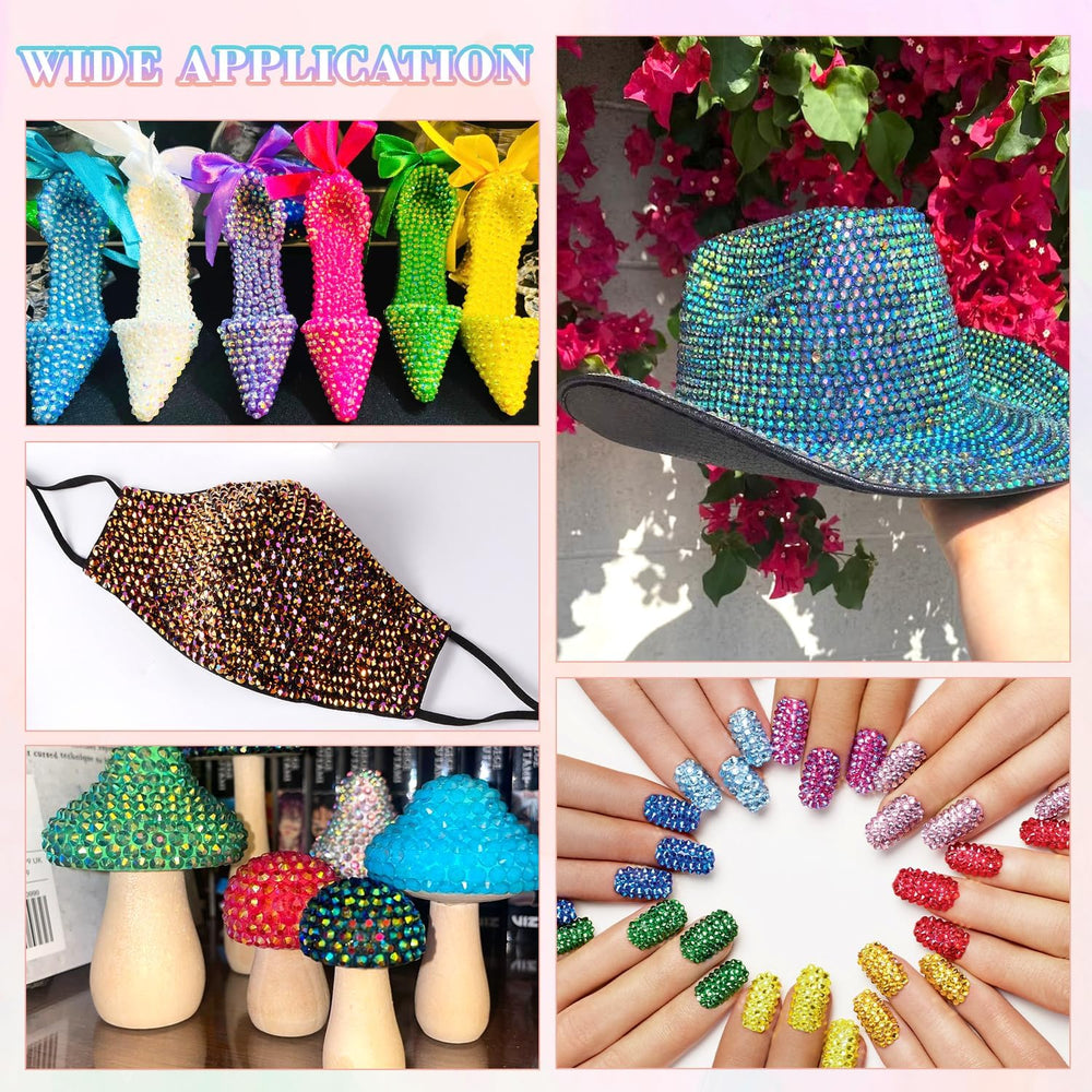 BELLEBOOST cristales brillantes para zapatos y accesorios