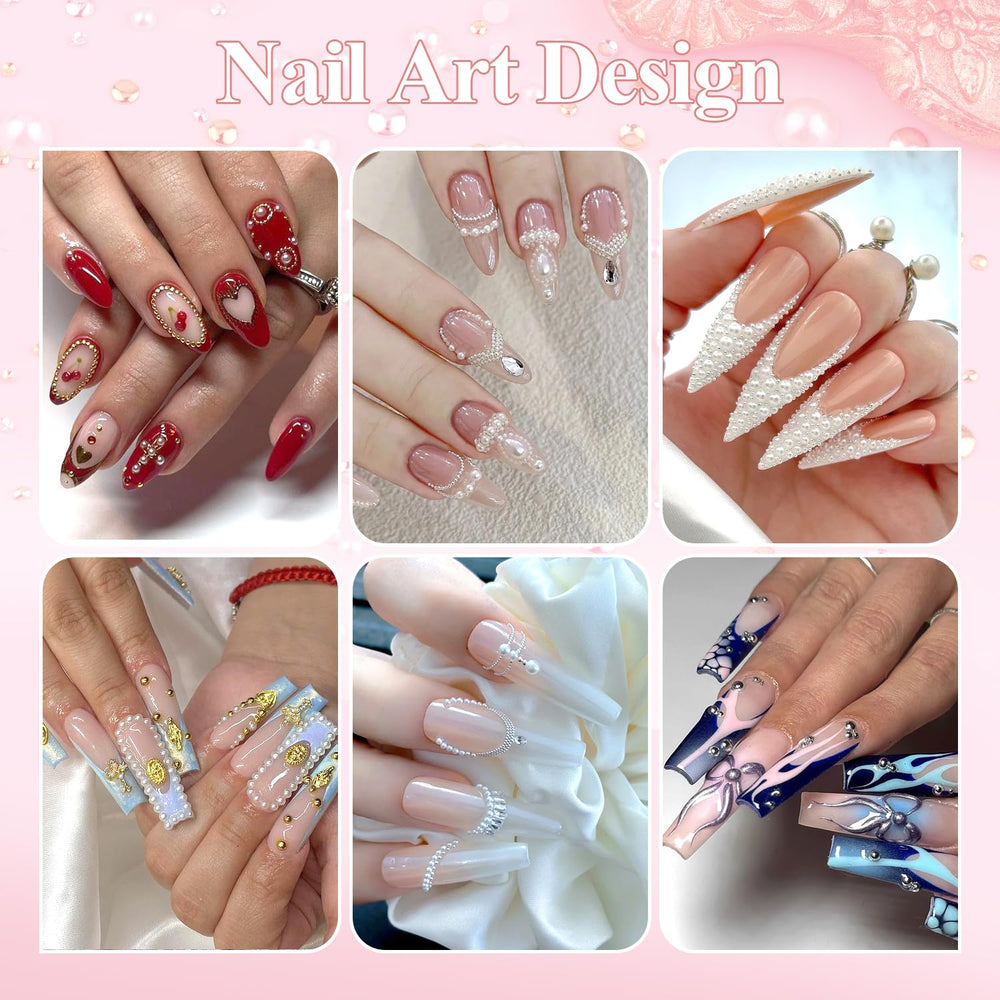 BELLEBOOST cuentas metálicas duraderas para uñas con acabado seguro.