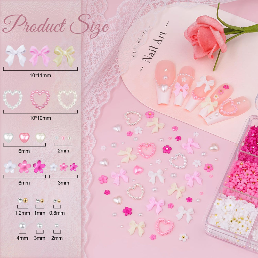 BELLEBOOST mariposas para uñas, 20 piezas para detalles elegantes