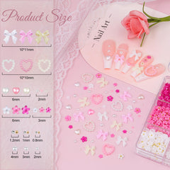 BELLEBOOST mariposas para uñas, 20 piezas para detalles elegantes