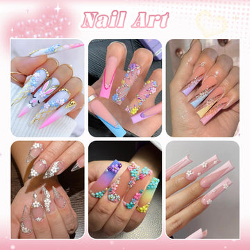 BELLEBOOST pinza para aplicar decoraciones con precisión en manicura.