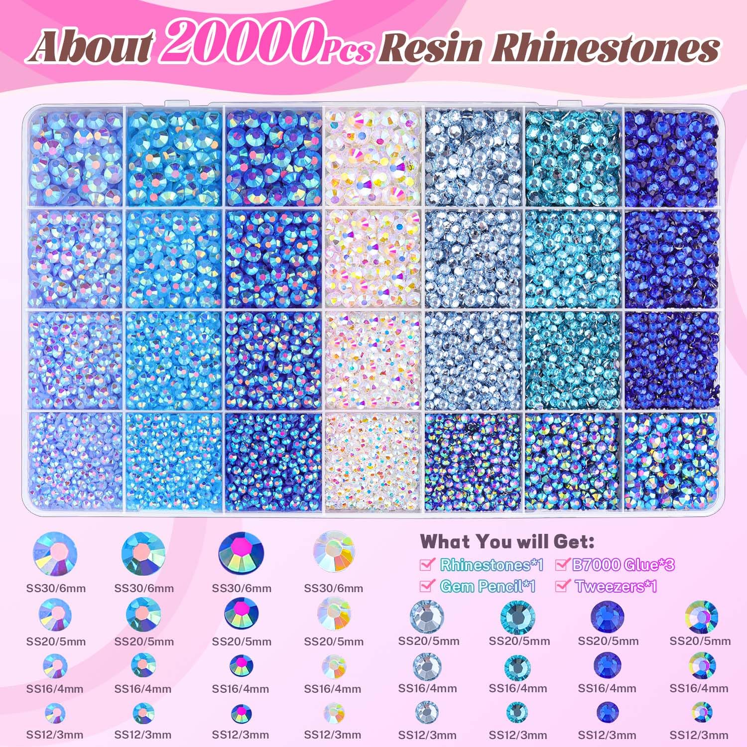 BELLEBOOST pinzas para colocación de diamantes con precisión.