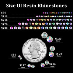 Set de herramientas BELLEBOOST con pinza y lápiz para recoger gemas.