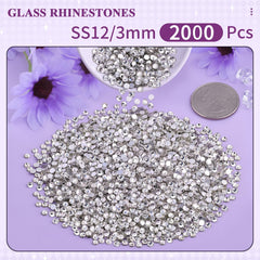 BELLEBOOST SS12 cristal vidrio claro para decoración de calzado y prendas
