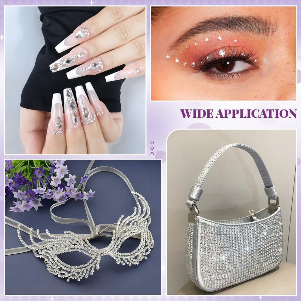 BELLEBOOST cristal vidrio claro para sombreros, gafas y accesorios