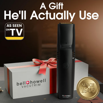 Diseño ergonómico y ligero de Bell+Howell Vacutrim para mayor control