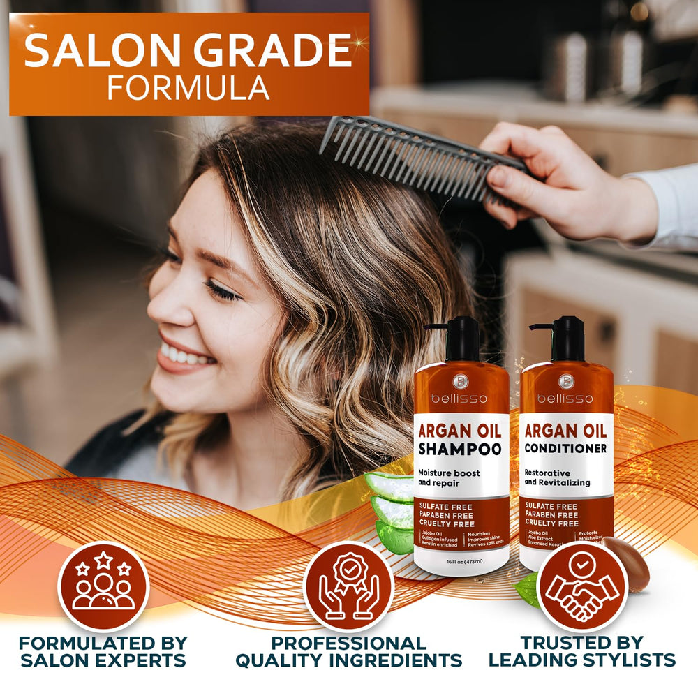 Bellisso control frizz argán para cabello manejable