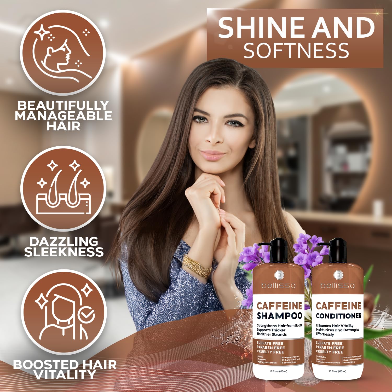 Bellisso rosemary-aloe-biotin blend image for a healthy scalp foundation.