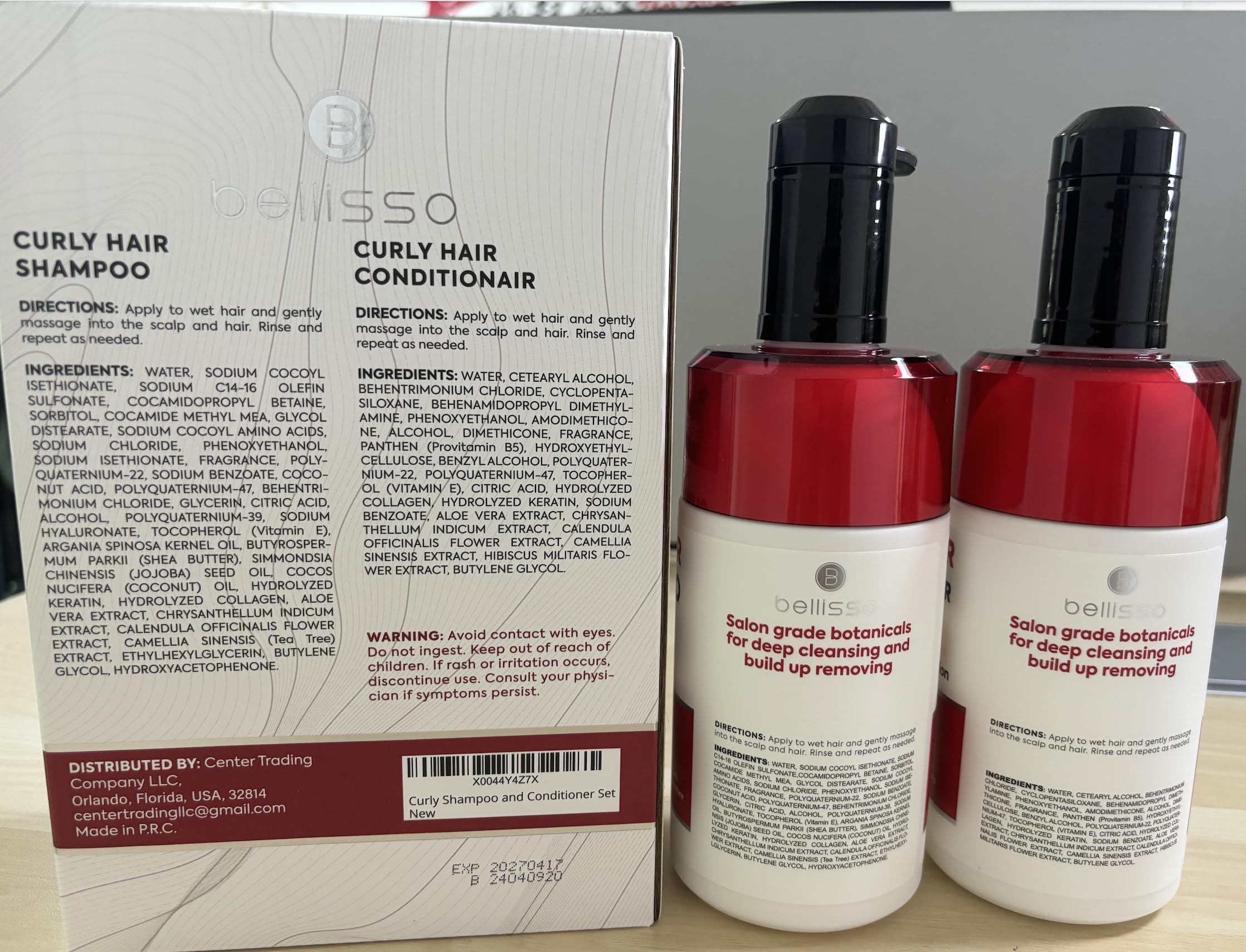 Routine quotidienne Bellisso pour boucles soyeuses et faciles à coiffer.