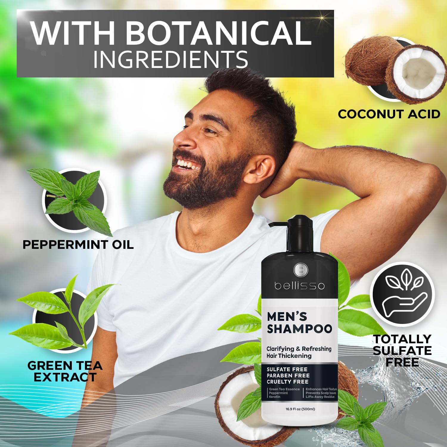 Bellisso ofrece volumen al cabello con cuerpo y brillo.