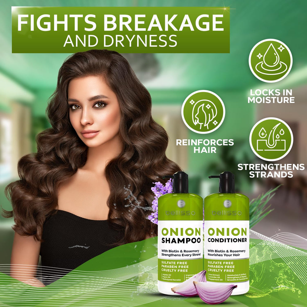 Bellisso sulfate-free label close-up signals gentle cleanse for sensitive scalps