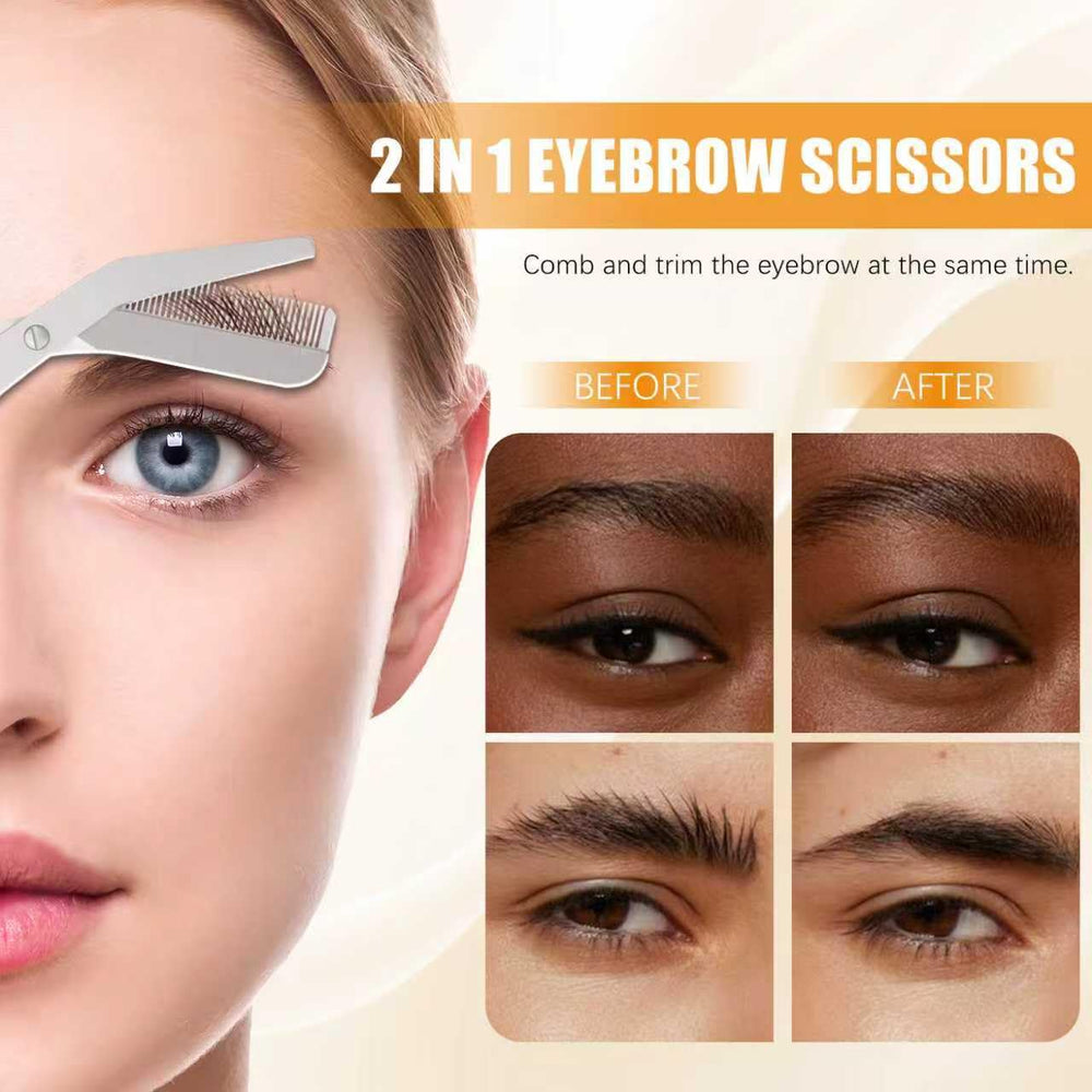 Bello Paratu tijeras cejas afilado preciso: acabado limpio y retoques rápidos.
