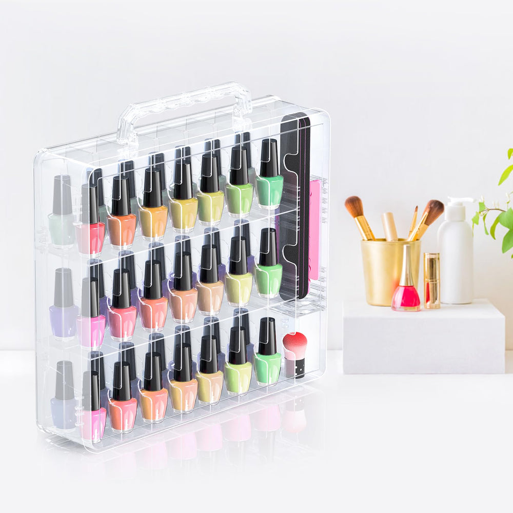 Rangement Beloving Vernis: protection contre poussière et nettoyage simple.
