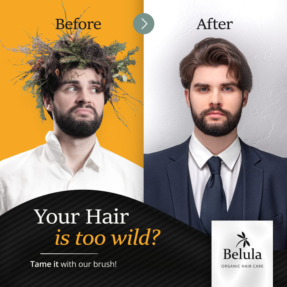 Belula cepillo nylon: desenreda sin tirones y facilita el peinado.